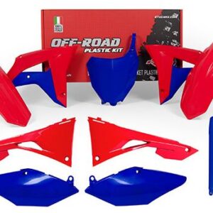 Rtech Plastic Kit RED BLUE