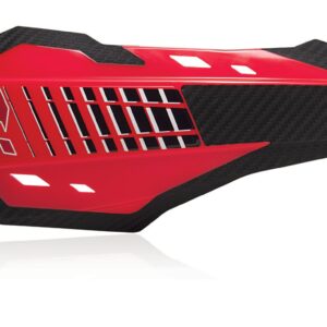 Rtech Handguard HP2 incl universal mounting bracket RED