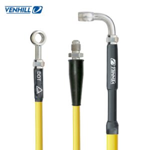 Venhill Brake Hose FRONT YELLOW