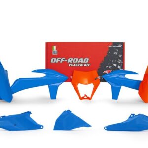 Rtech Plastic Kit ORANGE BLUE