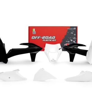 Rtech Plastic Kit SIXDAYS BLACK WHITE