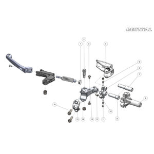 Renthal Intellilever Clutch Wheel adjuster for LV-111