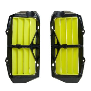 Rtech Oversized Radiator Louvres Reinforced 2pcs YELLOW