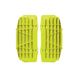 Rtech Oversized Radiator Louvres Reinforced NEON YELLOW