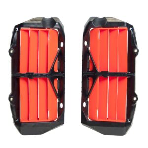 Rtech Oversized Radiator Louvres Reinforced ORANGE
