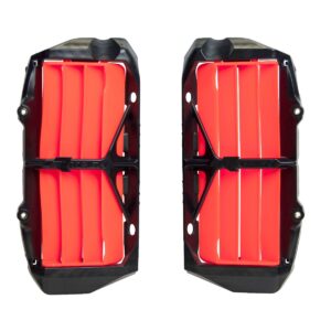 Rtech Oversized Radiator Louvres Reinforced NEON ORANGE