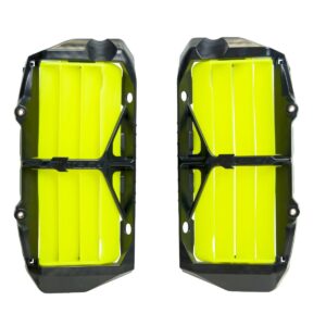 Rtech Oversized Radiator Louvres Reinforced NEON YELLOW