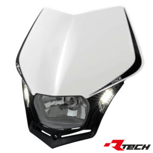 Rtech Headlight V-Face LED WHITE
