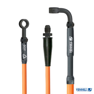 Venhill Brake Hose FRONT ORANGE