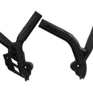 Rtech Frame Protectors BLACK