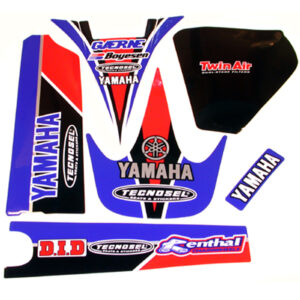 Tecno-X Sponsor Kit YZ 426 2000 Red-Blue