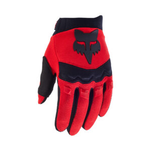 FOX YOUTH DIRTPAW GLOVE [FLO RED]