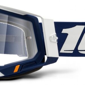 100% RACECRAFT 2 CONCORDIA - CLEAR LENS