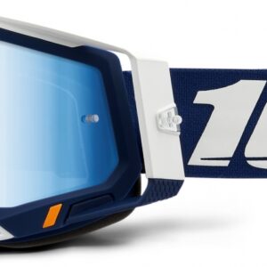 100% RACECRAFT 2 CONCORDIA - MIRROR BLUE LENS