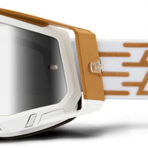 100% RACECRAFT 2 MAYFAIR - MIRROR SILVER LENS