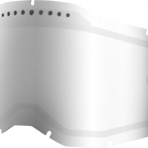 100% RC2/AC2/ST2 LENS VENTED DUAL MIRROR SILVER