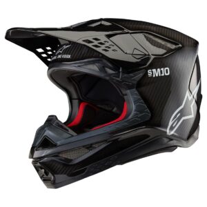 ALPINESTARS HELMET SM10 SOLID CARB
