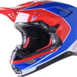 ALPINESTARS HELMET SM10 AEON RD/BL