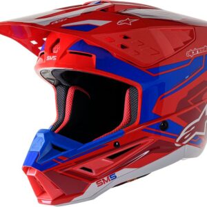 ALPINESTARS HELMET SM5 ACT2 RED/BL