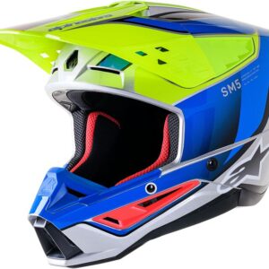 ALPINESTARS HELMET SM5 SAIL YLW/BL