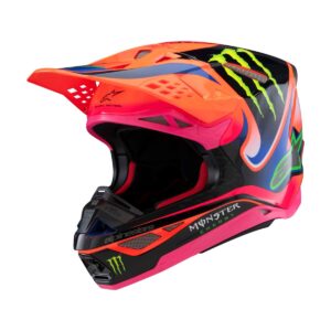 ALPINESTARS HELMET S-M10 DEEGAN OR/PU/PK