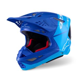 ALPINESTARS HELMET S-M10 FLOOD BLUE/BLK-CA *
