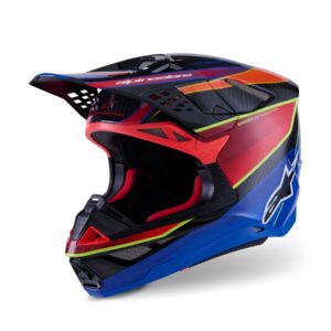 ALPINESTARS HELMET S-M10 ERA BLUE/RED/YL