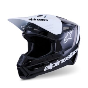 ALPINESTARS HELMET SM3 RADIUM BLK/WH/GY