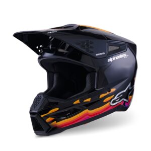 ALPINESTARS HELMET SM3 FORCE BLACK-GLOSS