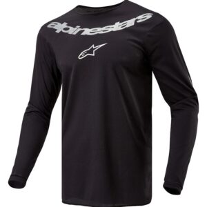 ALPINESTARS JERSEY F-GRAPH BLK/SILV