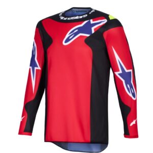 ALPINESTARS JERSEY FLUID GRID RED/BLK/PURP *