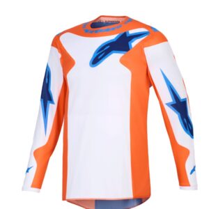 ALPINESTARS JERSEY FLUID GRID ORAN/BLUE