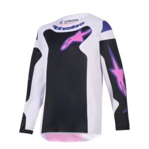 ALPINESTARS JERSEY YTH FLUID GRID BLK/GY/P *