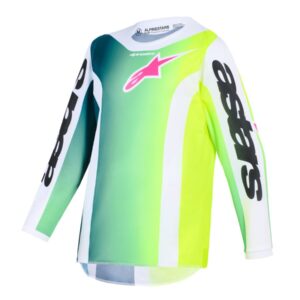 ALPINESTARS JERSEY YTH FLUID PORTL GRN/WH/ *