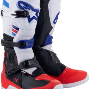 ALPINESTARS BOOT TECH3 WT/RD/BL