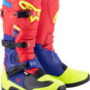 ALPINESTARS BOOT TECH3 RD/BL/ YL FL