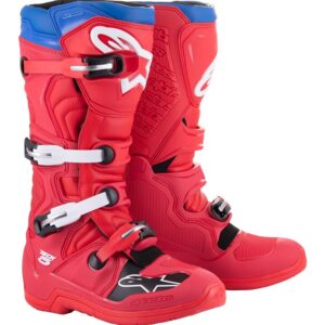 ALPINESTARS BOOT TECH5 RED/BLUE