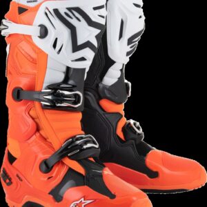 ALPINESTARS BOOT TECH 10 ENDURO ORANGE FLU