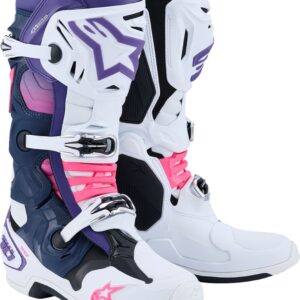 ALPINESTARS BOOT TECH 10 WHT/VLT/NVY/PINK