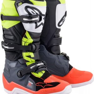 ALPINESTARS BOOT TECH7S GY/RD/YL