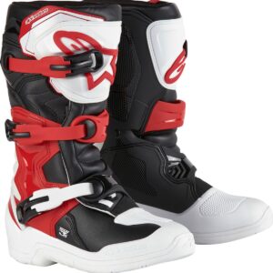 ALPINESTARS BOOT TECH3S YTH WT/BK/R
