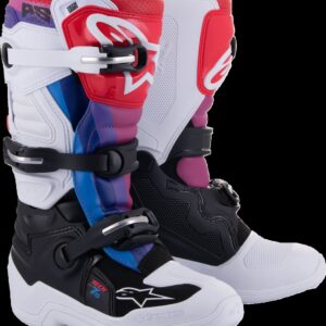 ALPINESTARS BOOT TECH7S W/B/RAINBOW