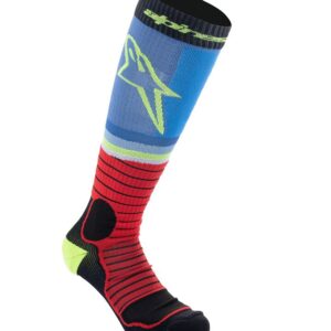 ALPINESTARS SOCK MX PRO BLK/GY/BLU
