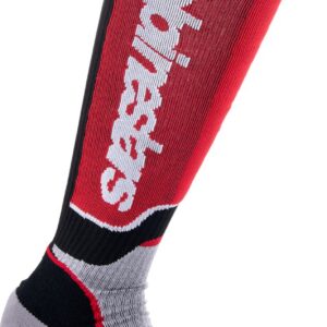 ALPINESTARS SOCK MX PLUS BLK/RED/GY