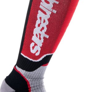 ALPINESTARS SOCK YTH MX+ BLK/RED/GY *
