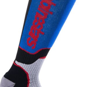 ALPINESTARS SOCK YTH MX+ BLK/WHT/BL *
