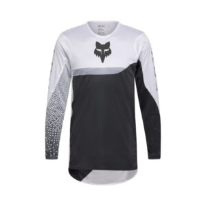 FOX FLEXAIR FRACTURE JERSEY [WHT/BLK]