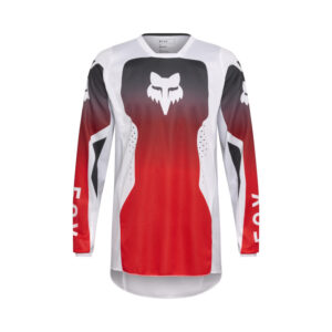 FOX 180 SHIELD JERSEY - EXTD SIZES [FLO RED]