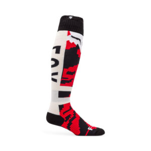 FOX 180 KAIROS SOCK [WHT/FLO RED]