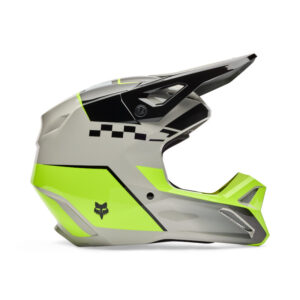 FOX YOUTH V1 COLLECT HELMET [GRY/YLW]